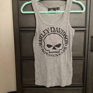 Harley Davidson logo tank